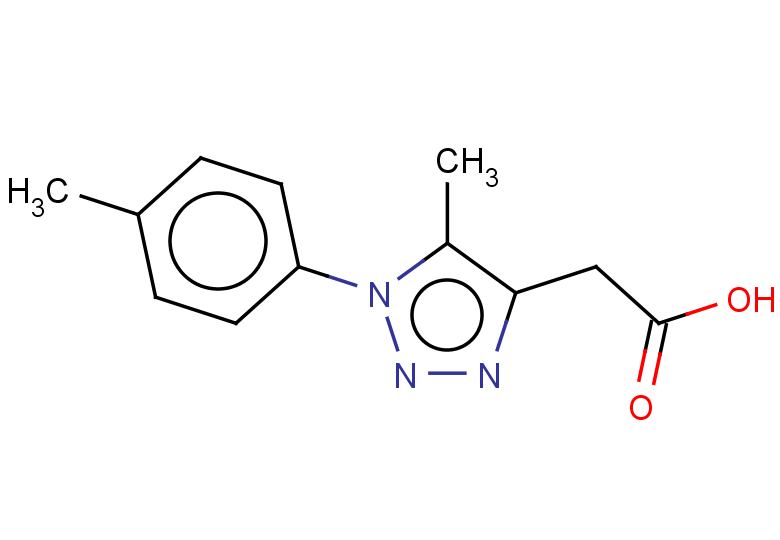 2-[5-methyl-1-(4-methylphenyl)-1H-1,2,3-triazol-4-yl]acetic acid