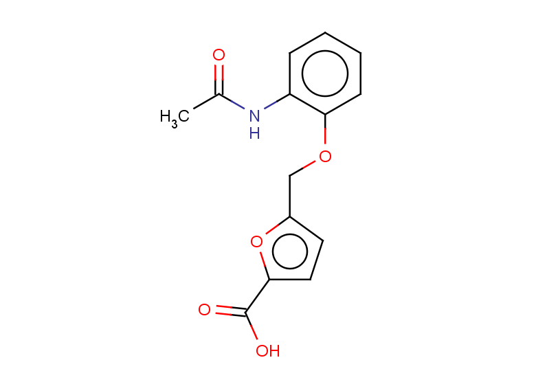 5-(2-acetamidophenoxymethyl)furan-2-carboxylic acid