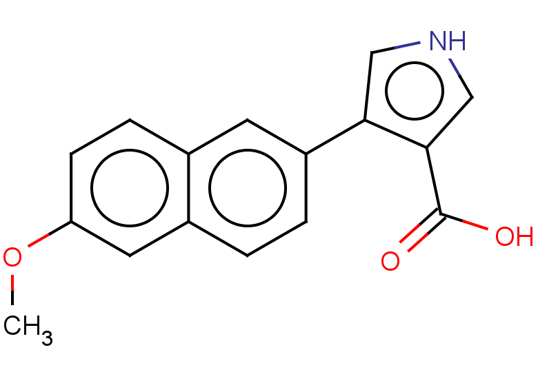 4-(6-methoxynaphthalen-2-yl)-1H-pyrrole-3-carboxylic acid