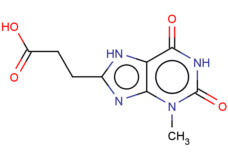3-(3-methyl-2,6-dioxo-2,3,6,7-tetrahydro-1H-purin-8-yl)propanoic acid