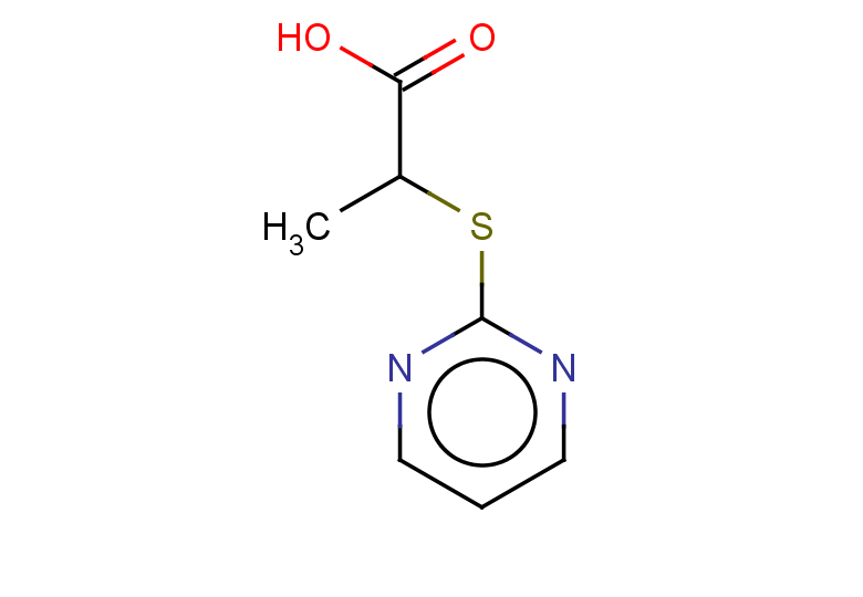 2-(pyrimidin-2-ylsulfanyl)propanoic acid