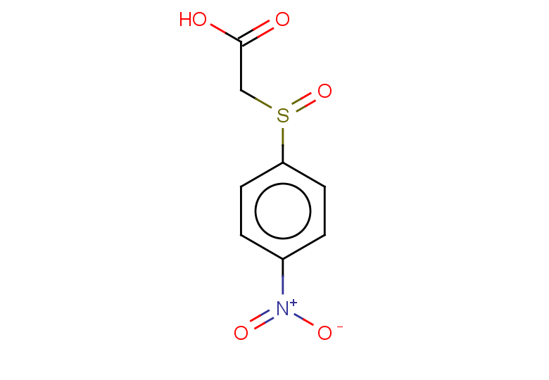 2-(4-nitrobenzenesulfinyl)acetic acid
