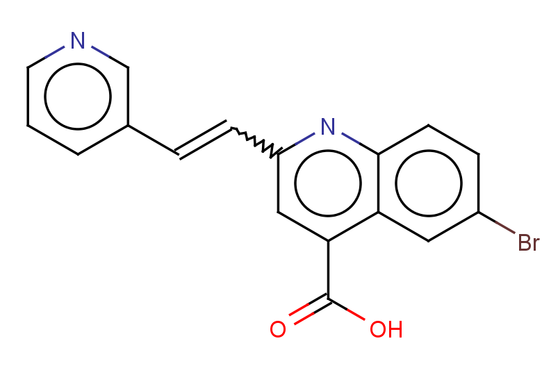 6-bromo-2-[2-(pyridin-3-yl)ethenyl]quinoline-4-carboxylic acid