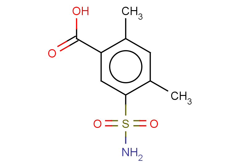 2,4-dimethyl-5-sulfamoylbenzoic acid