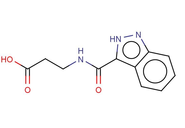 3-(2H-indazol-3-ylformamido)propanoic acid