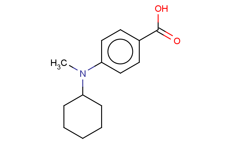 4-[cyclohexyl(methyl)amino]benzoic acid