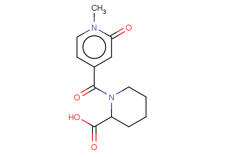 1-(1-methyl-2-oxo-1,2-dihydropyridine-4-carbonyl)piperidine-2-carboxylic acid