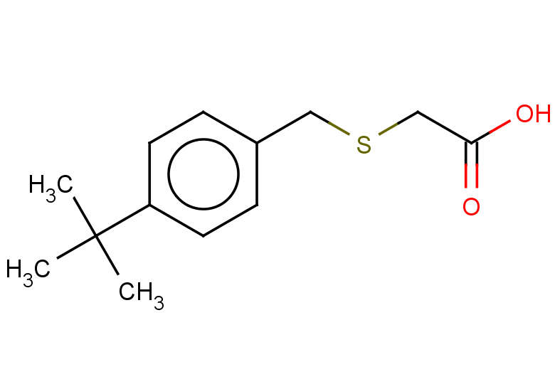 2-{[(4-tert-butylphenyl)methyl]sulfanyl}acetic acid