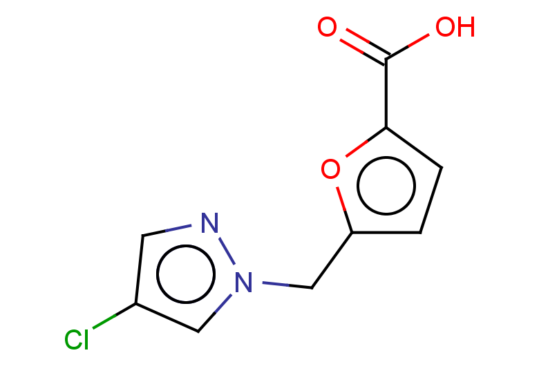 5-[(4-chloro-1H-pyrazol-1-yl)methyl]furan-2-carboxylic acid