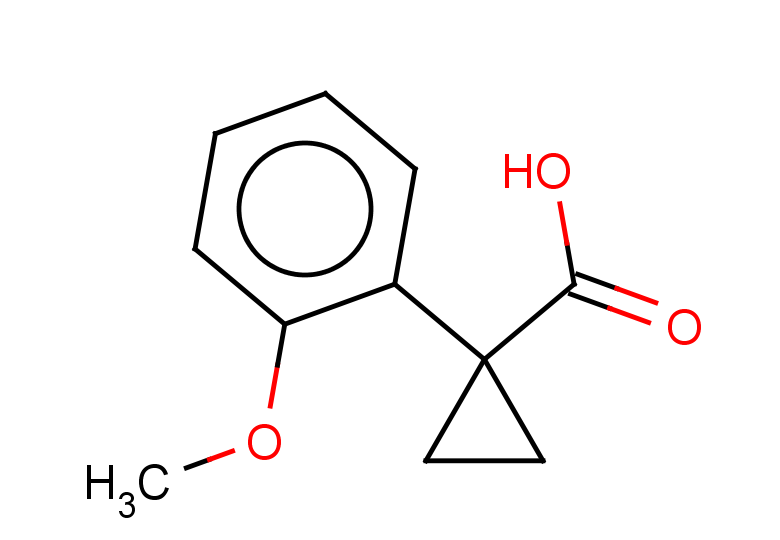 1-(2-methoxyphenyl)cyclopropane-1-carboxylic acid
