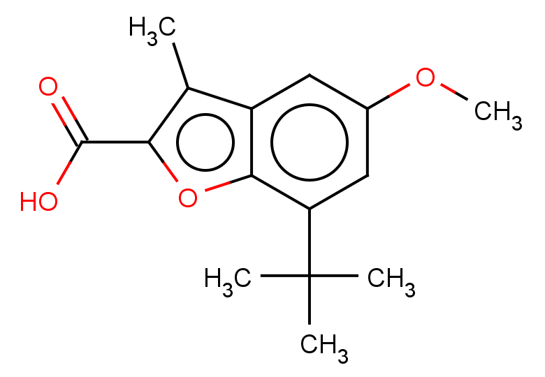 7-tert-butyl-5-methoxy-3-methyl-1-benzofuran-2-carboxylic acid