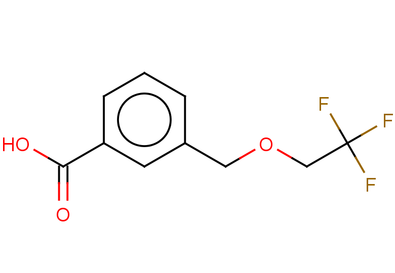 3-[(2,2,2-trifluoroethoxy)methyl]benzoic acid