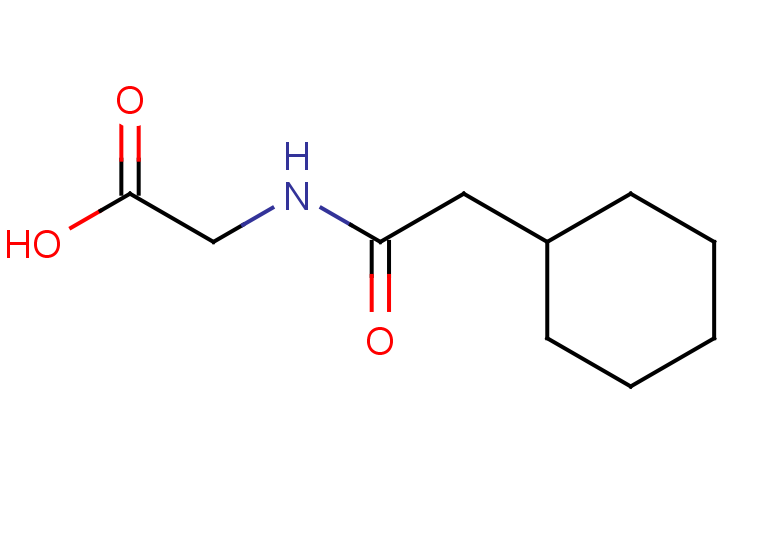 2-(2-cyclohexylacetamido)acetic acid
