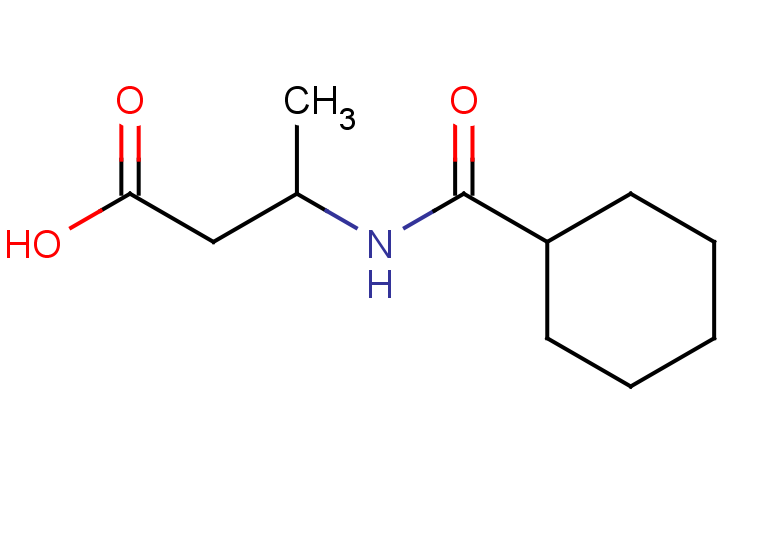 3-(cyclohexylformamido)butanoic acid
