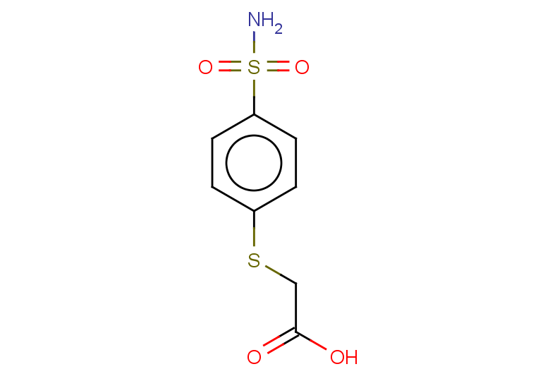 2-[(4-sulfamoylphenyl)sulfanyl]acetic acid