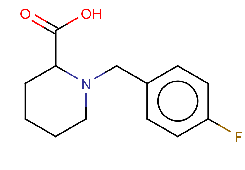 1-[(4-fluorophenyl)methyl]piperidine-2-carboxylic acid