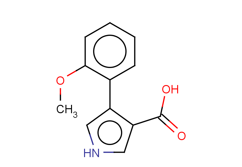4-(2-methoxyphenyl)-1H-pyrrole-3-carboxylic acid