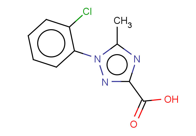 1-(2-chlorophenyl)-5-methyl-1H-1,2,4-triazole-3-carboxylic acid