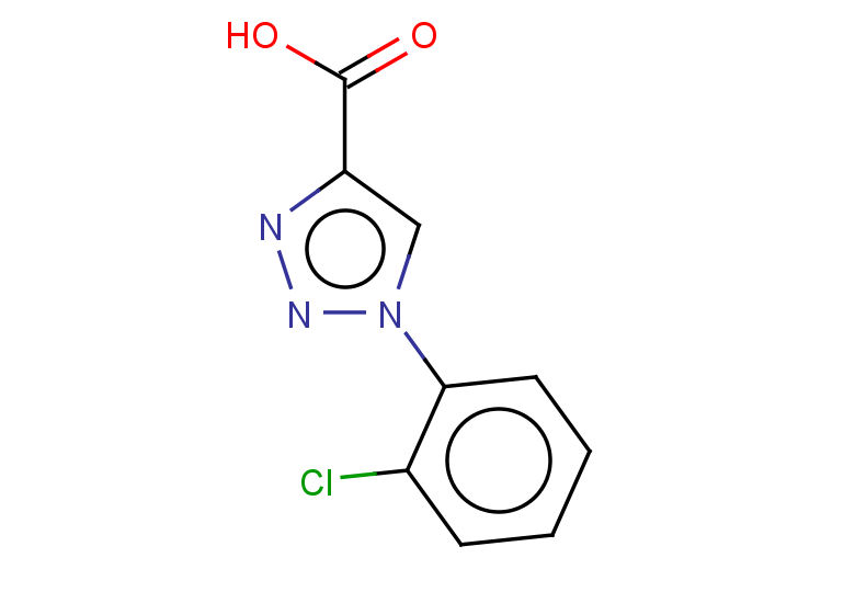 1-(2-chlorophenyl)-1H-1,2,3-triazole-4-carboxylic acid