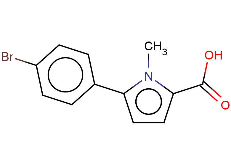 5-(4-bromophenyl)-1-methyl-1H-pyrrole-2-carboxylic acid