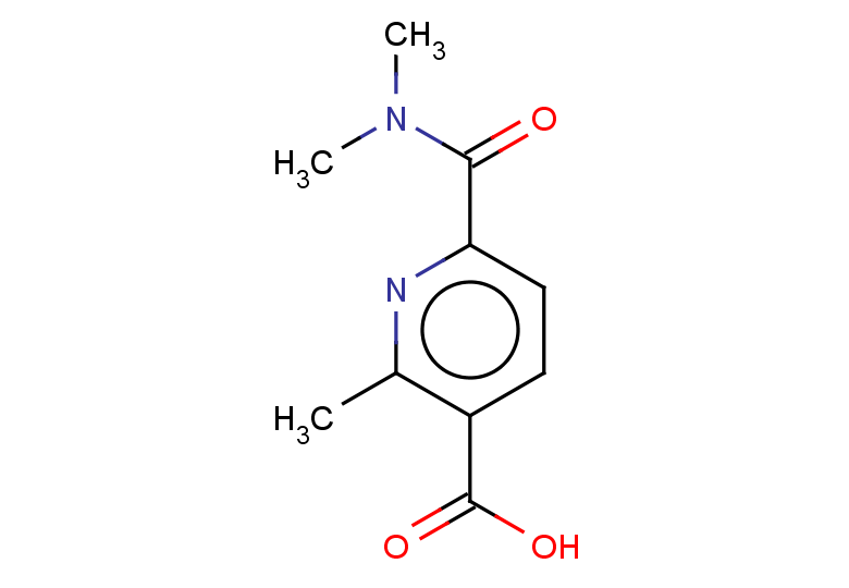 6-(dimethylcarbamoyl)-2-methylpyridine-3-carboxylic acid