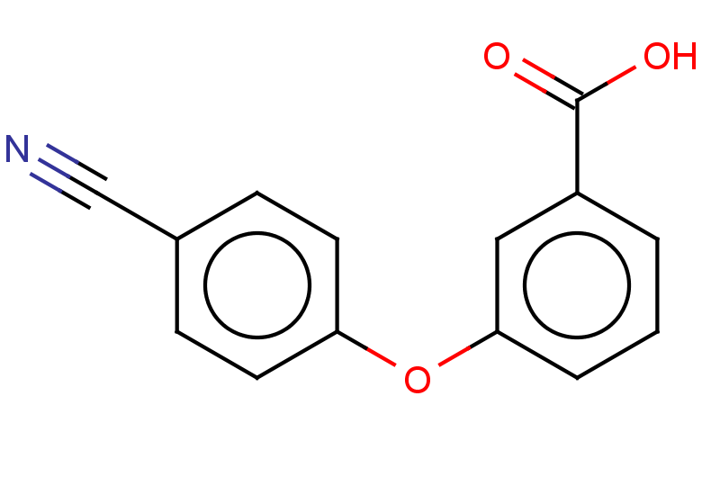 3-(4-cyanophenoxy)benzoic acid