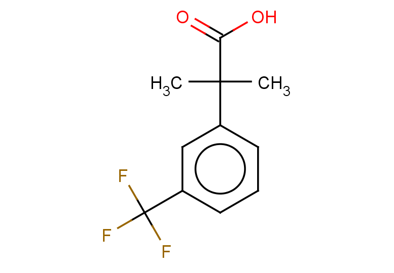 2-methyl-2-[3-(trifluoromethyl)phenyl]propanoic acid