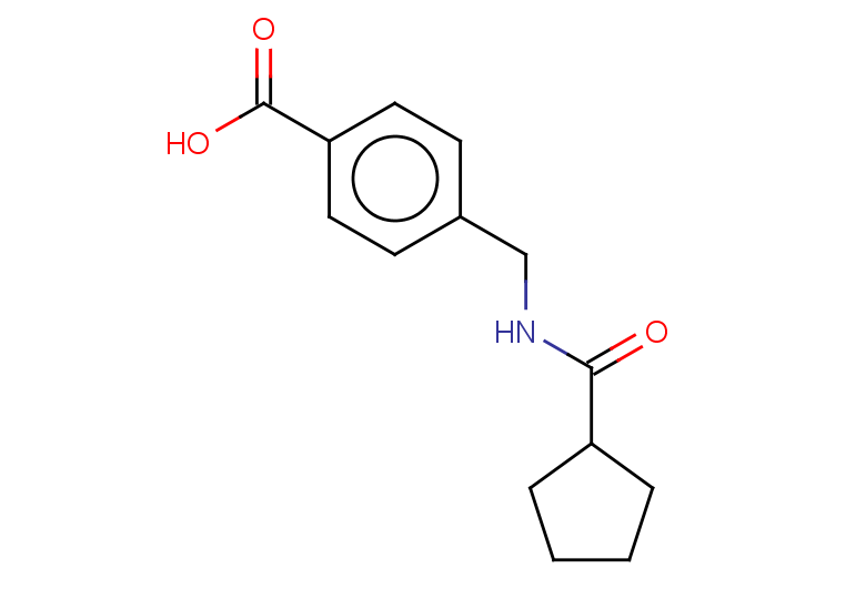 4-[(cyclopentylformamido)methyl]benzoic acid