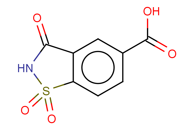 1,1,3-trioxo-2,3-dihydro-1,2-benzothiazole-5-carboxylic acid