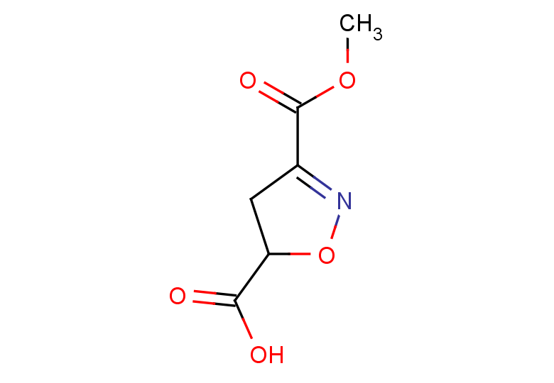 3-(methoxycarbonyl)-4,5-dihydro-1,2-oxazole-5-carboxylic acid