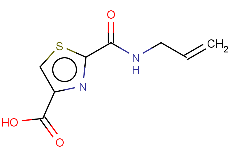 2-[(prop-2-en-1-yl)carbamoyl]-1,3-thiazole-4-carboxylic acid