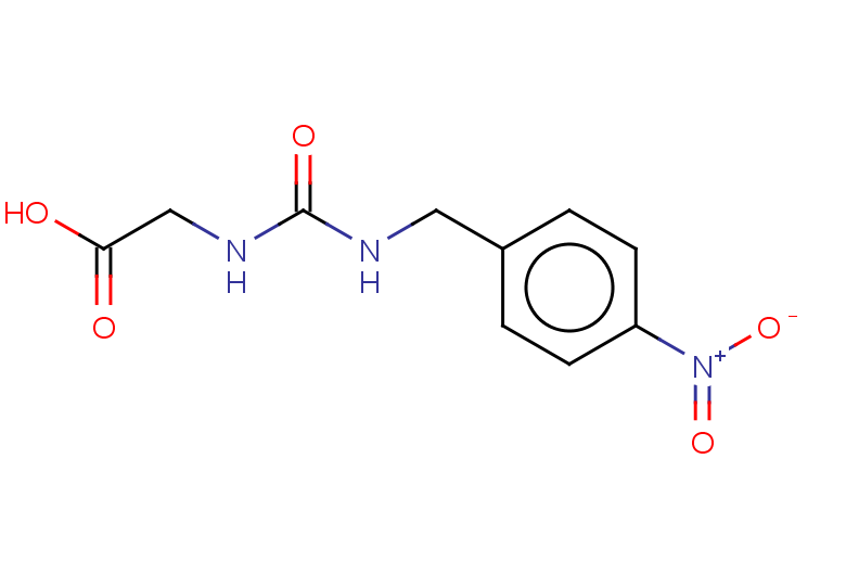 2-({[(4-nitrophenyl)methyl]carbamoyl}amino)acetic acid