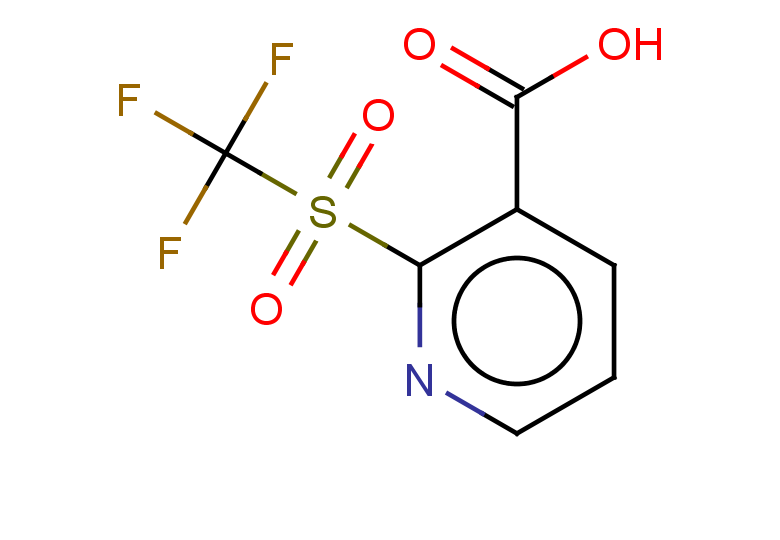 2-trifluoromethanesulfonylpyridine-3-carboxylic acid