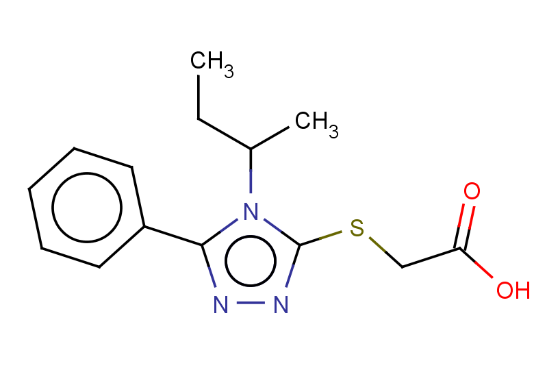2-{[4-(butan-2-yl)-5-phenyl-4H-1,2,4-triazol-3-yl]sulfanyl}acetic acid
