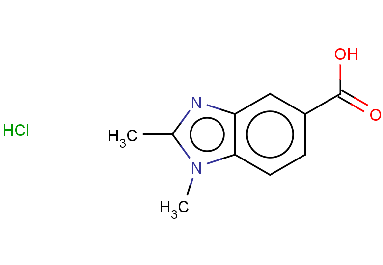 1,2-dimethyl-1H-1,3-benzodiazole-5-carboxylic acid hydrochloride