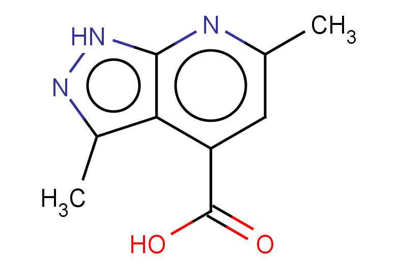 3,6-dimethyl-1H-pyrazolo[3,4-b]pyridine-4-carboxylic acid