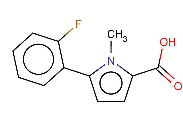 5-(2-fluorophenyl)-1-methyl-1H-pyrrole-2-carboxylic acid