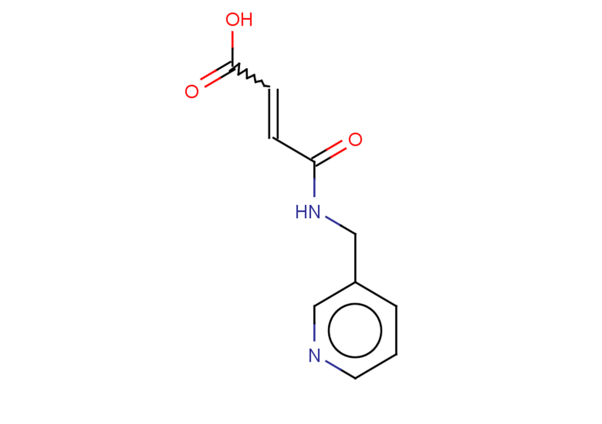3-[(pyridin-3-ylmethyl)carbamoyl]prop-2-enoic acid