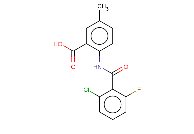 2-(2-chloro-6-fluorobenzamido)-5-methylbenzoic acid