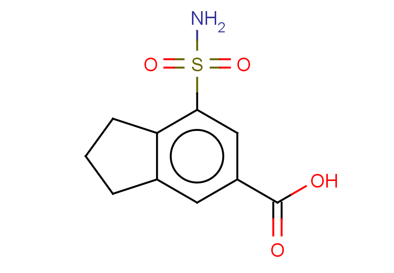 7-sulfamoyl-2,3-dihydro-1H-indene-5-carboxylic acid