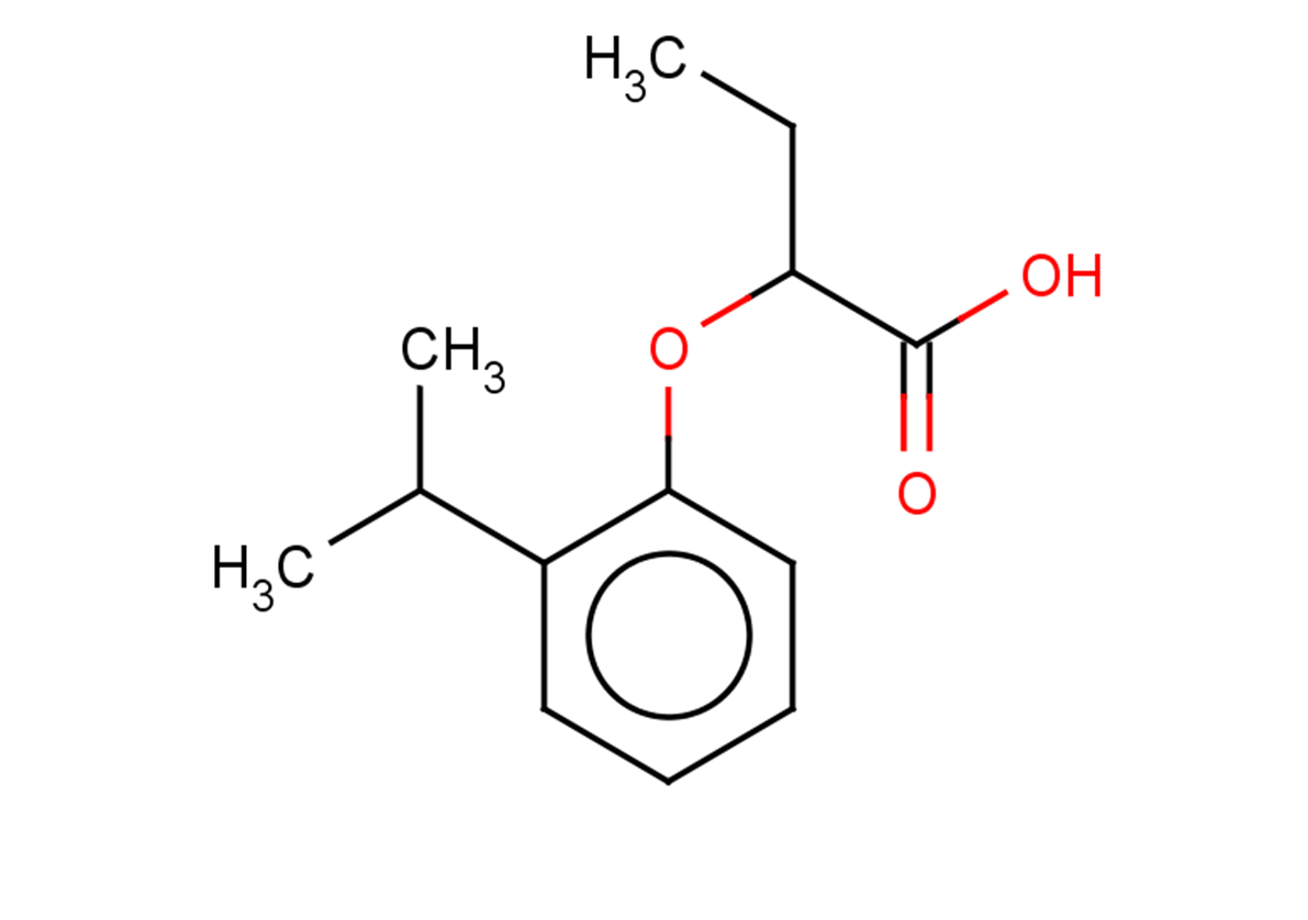 2-[2-(propan-2-yl)phenoxy]butanoic acid