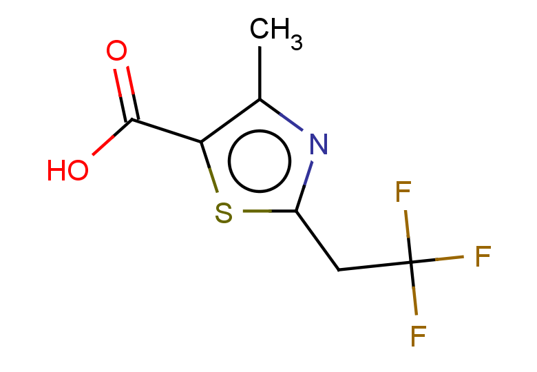 4-methyl-2-(2,2,2-trifluoroethyl)-1,3-thiazole-5-carboxylic acid