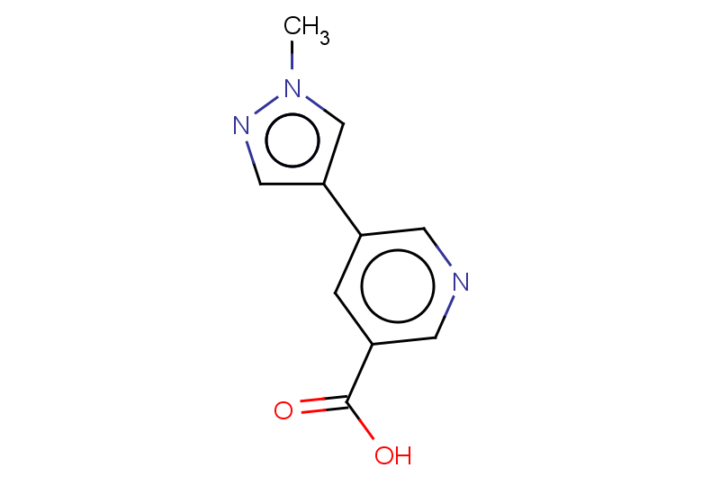 5-(1-methyl-1H-pyrazol-4-yl)pyridine-3-carboxylic acid