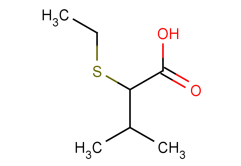 2-(ethylsulfanyl)-3-methylbutanoic acid