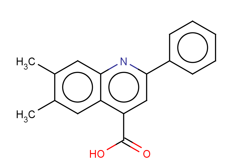 6,7-dimethyl-2-phenylquinoline-4-carboxylic acid