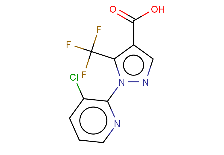 1-(3-chloropyridin-2-yl)-5-(trifluoromethyl)-1H-pyrazole-4-carboxylic acid