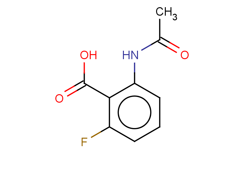 2-acetamido-6-fluorobenzoic acid