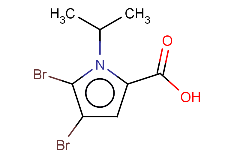 4,5-dibromo-1-(propan-2-yl)-1H-pyrrole-2-carboxylic acid