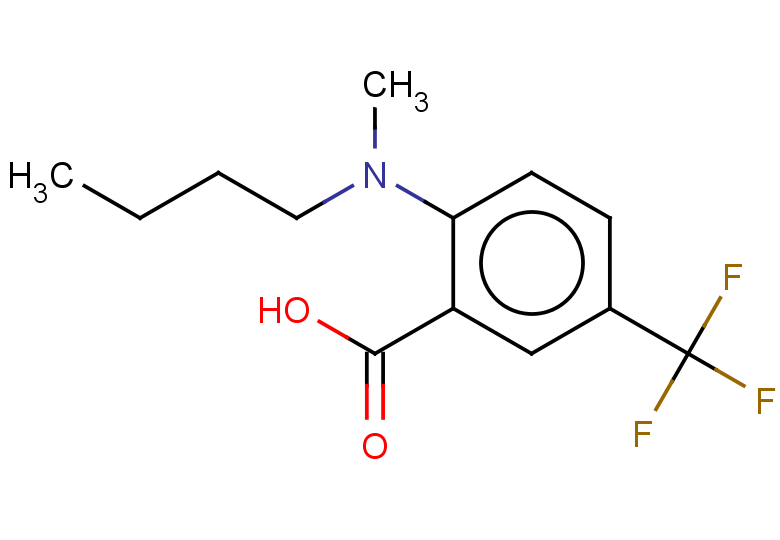 2-[butyl(methyl)amino]-5-(trifluoromethyl)benzoic acid