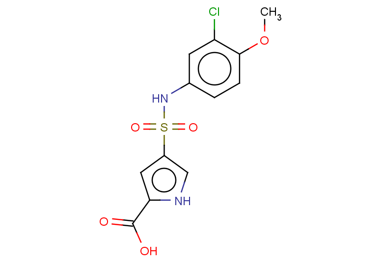4-[(3-chloro-4-methoxyphenyl)sulfamoyl]-1H-pyrrole-2-carboxylic acid